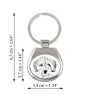 Cockapoo, Cockerpoo, Cockerdoodle - keychain with a dog, keychain with a print, personalized pendant from the Art-Dog brand