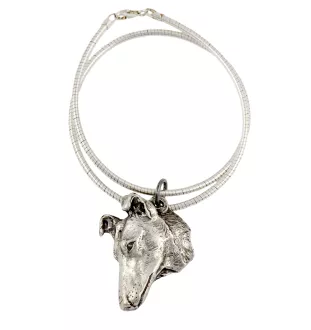 Collie Smooth - Dog necklace, unique jewellery for the dog fan, unique adder pendant by Art-Dog brand