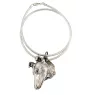 Collie à poil court, Colley à poil court - Collier pour chien, bijoux uniques pour les fans de chiens, pendentif vipère unique de la marque Art-Dog