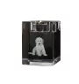 Cockapoo - Kerzenhalter mit Hundefoto, Teelichthalter aus Kristall, personalisiertes Geschenk der Marke Art-Dog