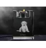 Cockapoo świecznik kryształowy z psem Art-Dog