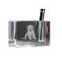 Cockapoo penholder kryształowy z psem Art-Dog