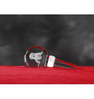 Cockapoo grubszy stopper do wina z psem Art-Dog