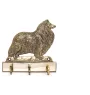 Owczarek szkocki krótkowłosy wieszak z mosiądzu Art-Dog