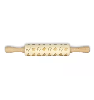 Cockapoo, cock-a-poo, cockerpoo, spoodle - petit rouleau à motifs de chien, rouleau à pâtisserie pour enfant, décoration en argile céramique de la marque Art-Dog