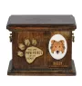 Langhaarcollie, Langhaariger Schottischer Schaferhund Personalisierte Hundeurne mit Gravur, Erinnerungsbox für Hundeknochen von der Marke Art-Dog