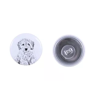 Cockapoo, Cockerpoo, Cockerdoodle - unique dog earrings, your pet on a keychain, Art-Dog's own brand