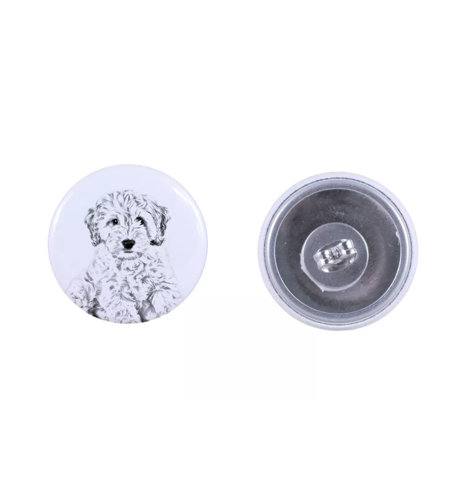 Cockapoo, Cockerpoo, Cockerdoodle - unique dog earrings, your pet on a keychain, Art-Dog's own brand