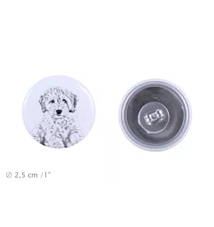 Cockapoo, Cockerpoo, Cockerdoodle - unique dog earrings, your pet on a keychain, Art-Dog's own brand