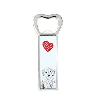 Cockapoo, cock-a-poo, cockerpoo, spoodle - ouvre-bouteille avec chien, ouvre-bouteille personnalisé pour réfrigérateur, cadeau unique pour homme de la marque Art-Dog