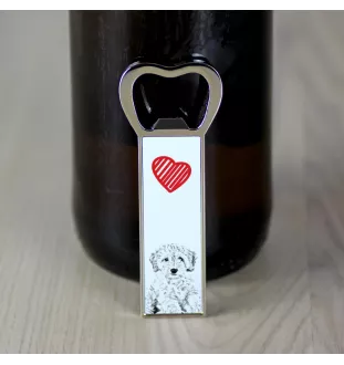 Cockapoo - Flaschenöffner mit Hund, personalisierter Flaschenöffner für den Kühlschrank, ein einzigartiges Geschenk für Männer von der Marke Art-Dog