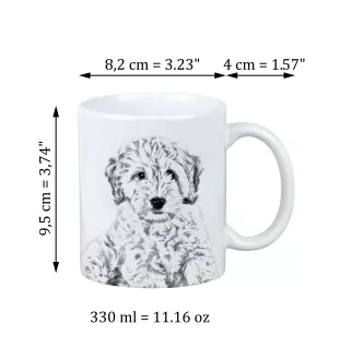 Cockapoo kubek z psem I love Art-Dog