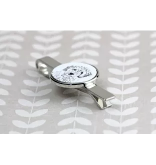 Cockapoo - Krawattenklammer mit Hund, personalisierter Krawattenclip, einzigartiges Geschenk für Männer von der Marke Art-Dog