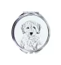 Cockapoo, cock-a-poo, cockerpoo, spoodle - miroir de poche avec chien, miroir personnalisé pour sac à main, miroir compact avec impression de la marque Art-Dog
