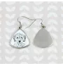 Cockapoo, cock-a-poo, cockerpoo, spoodle - boucles d'oreilles avec chien, boucles d'oreilles pendantes avec photo, bijoux personnalisés avec impression de la marque Art-Dog