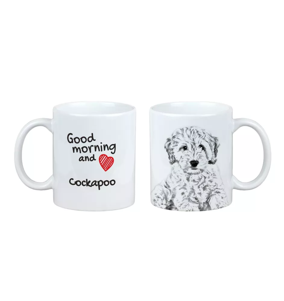 Cockapoo - Tasse mit Hund, Tasse mit Bild, personalisiertes Geschenk der Marke Art-Dog