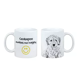 Cockapoo kubek z psem Makes me happy Art-Dog