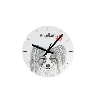 Cockapoo, Cockerpoo, Cockerdoodle - wall clock with a dog, shelf clock with a print, personalized home decoration from the Art-Dog brand