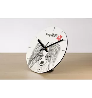 Cockapoo, Cockerpoo, Cockerdoodle - wall clock with a dog, shelf clock with a print, personalized home decoration from the Art-Dog brand
