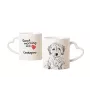 Cockapoo, Cockerpoo, Cockerdoodle - cup with a dog, adorable cup with a heart-shaped handle, universal gift from the Art-Dog brand