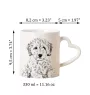 Cockapoo, cock-a-poo, cockerpoo, spoodle - tasse avec chien, une tasse adorable avec une anse en forme de cœur, un cadeau universel de la marque Art-Dog