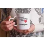 Cockapoo - Tasse mit Hund, entzückende Tasse mit herzförmigem Henkel, universelles Geschenk der Marke Art-Dog