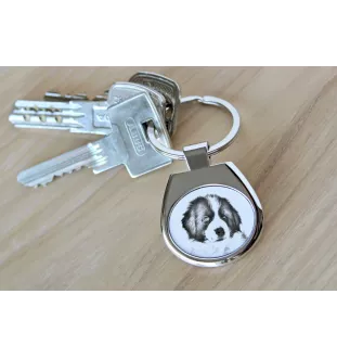 Tornjak, Berger de Bosnie-Herzégovine et de Croatie - porte-clés avec chien, porte-clés imprimé, breloque personnalisée de la marque Art-Dog