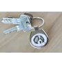 Tornjak, Bosnian And Herzegovinian - Croatian Shepherd Dog - keychain with a dog, keychain with a print, personalized pendant from the Art-Dog brand