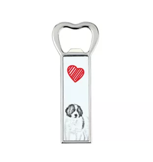 Tornjak, Bosnisch-herzegowinischer - kroatischer Schäferhund - Flaschenöffner mit Hund, personalisierter Flaschenöffner für den Kühlschrank, ein einzigartiges Geschenk für Männer von der Marke Art-Dog