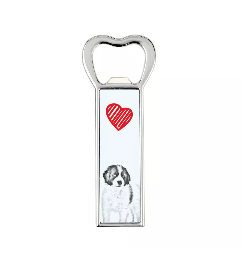 Tornjak, Bosnisch-herzegowinischer - kroatischer Schäferhund - Flaschenöffner mit Hund, personalisierter Flaschenöffner für den Kühlschrank, ein einzigartiges Geschenk für Männer von der Marke Art-Dog