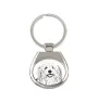 Coton de Tulear - porte-clés avec chien, porte-clés imprimé, breloque personnalisée de la marque Art-Dog