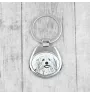 Coton de Tulear - porte-clés avec chien, porte-clés imprimé, breloque personnalisée de la marque Art-Dog