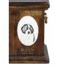 Tornjak, Bosnian And Herzegovinian - Croatian Shepherd Dog - commemorative plaque with a photo of a dog, tombstone with a print, personalized oval plaque from the Art-Dog brand
