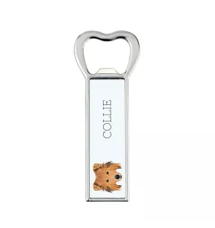 Owczarek szkocki długowłosy otwieracz geometryczny Art-Dog