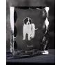 Tornjak ramka kryształowa z psem Art-Dog