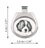 Tornjak, Bosnian And Herzegovinian - Croatian Shepherd Dog - dog necklace, personalized pendant with a photo, unique necklace for women and men by Art-Dog brand