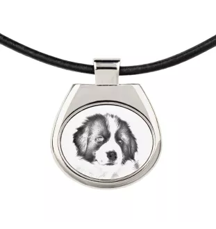 Tornjak, Bosnian And Herzegovinian - Croatian Shepherd Dog - dog necklace, personalized pendant with a photo, unique necklace for women and men by Art-Dog brand