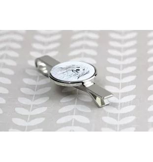 Coton de Tulear, Baumwollhund - Krawattenklammer mit Hund, personalisierter Krawattenclip, einzigartiges Geschenk für Männer von der Marke Art-Dog
