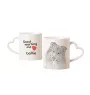 Collie à poil long, Colley à poil long, berger écossais - tasse avec chien, une tasse adorable avec une anse en forme de cœur, un cadeau universel de la marque Art-Dog