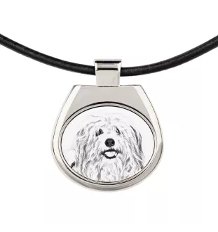 Coton de Tulear, Baumwollhund - Halskette mit Hund, personalisierter Anhänger mit Foto, einzigartige Halskette für Frauen und Männer von der Marke Art-Dog