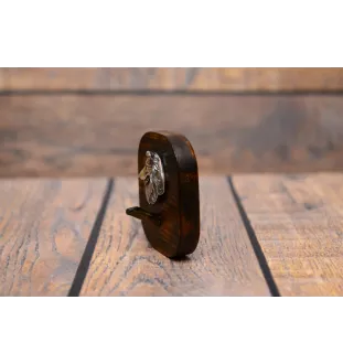 Langhaarcollie, Langhaariger Schottischer Schaferhund - Leinenhalter, Hundemedaillehalter, Schlüsselhaken der Marke Art-Dog