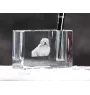 Coton de Tulear penholder kryształowy z psem Art-Dog