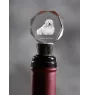 Coton de Tulear - Bouchon de bouteille, bouchon de vin en cristal avec photo, cadeau personnalisé pour barman par la marque Art-Dog