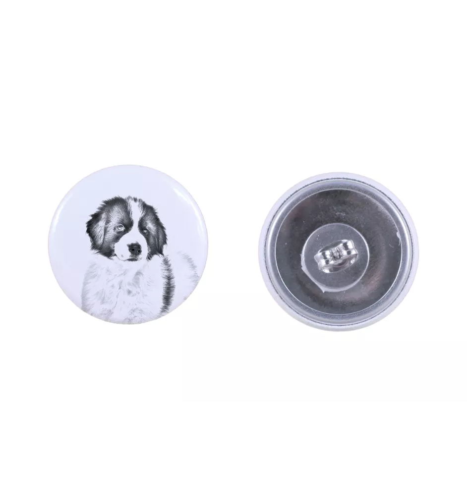 Tornjak, Berger de Bosnie-Herzégovine et de Croatie - boucles d'oreilles uniques avec un chien, votre animal de compagnie sur un porte-clés, marque propre Art-Dog