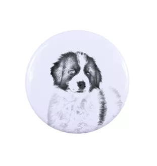 Tornjak, Bosnisch-herzegowinischer - kroatischer Schäferhund - Damen Schmuck mit dem Bild eines Hundes, handgefertigtes Produkt, Möglichkeit, Ihr eigenes Foto hinzuzufügen, Marke Art-Dog
