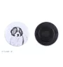 Tornjak, Bosnian And Herzegovinian - Croatian Shepherd Dog - magnet with a dog's pupil, exceptionally light, strong magnet, handmade product by the Art-Dog brand