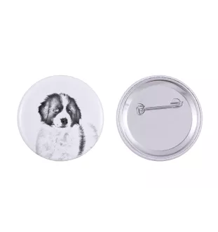 Tornjak, Berger de Bosnie-Herzégovine et de Croatie - badge avec votre chien, ajoutez votre propre photo, marque Art-Dog