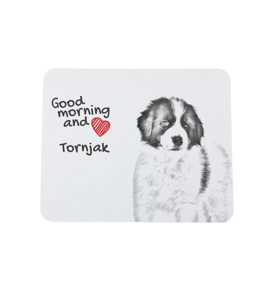 Tornjak, Berger de Bosnie-Herzégovine et de Croatie - tapis de souris personnalisé avec impression, tapis de souris personnalisé avec chien, accessoire unique pour employé de bureau de la marque Art-D