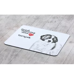 Tornjak, Berger de Bosnie-Herzégovine et de Croatie - tapis de souris personnalisé avec impression, tapis de souris personnalisé avec chien, accessoire unique pour employé de bureau de la marque Art-D