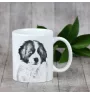Tornjak, Bosnisch-herzegowinischer - kroatischer Schäferhund - Tasse mit Hund, fröhliche Tasse für Hundeliebhaber, personalisiertes Geschenk der Marke Art-Dog